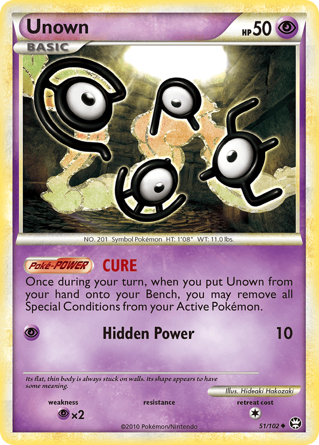 Unown — HS—Triumphant #51
