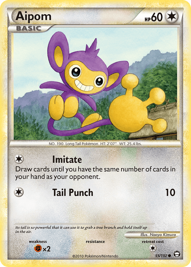 Aipom — HS—Triumphant #55