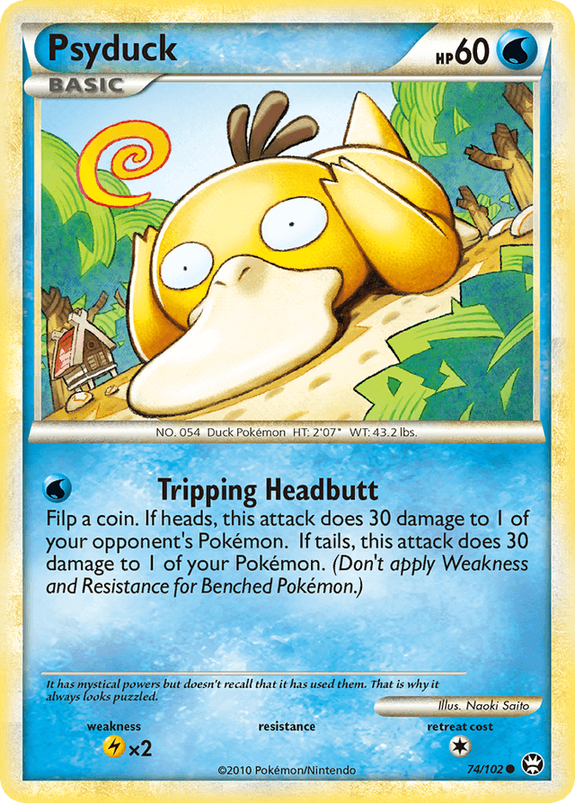 Psyduck — HS—Triumphant #74