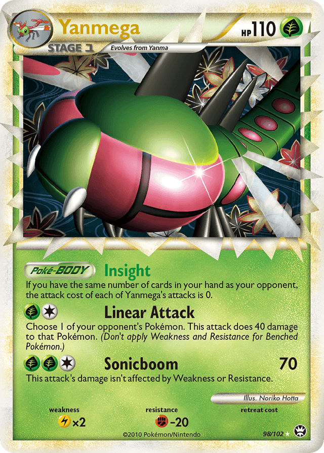 Yanmega — HS—Triumphant #98