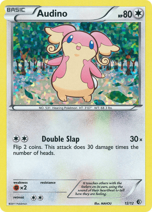 Audino — McDonald's Collection 2011 #12