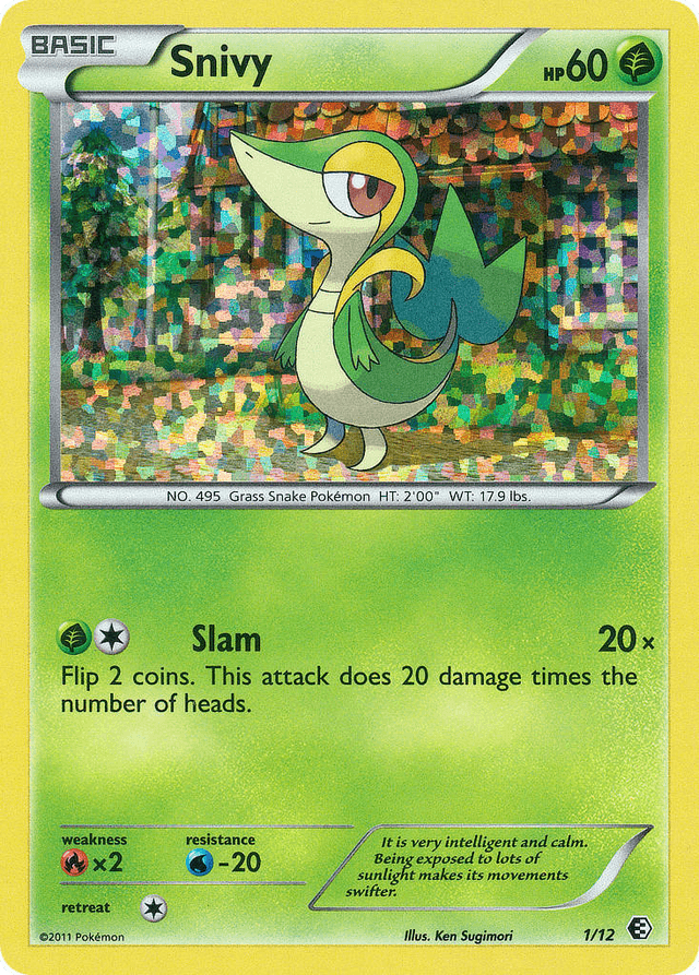 Snivy — McDonald's Collection 2011 #1