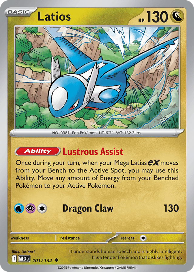 Latios — Mega Evolution #101