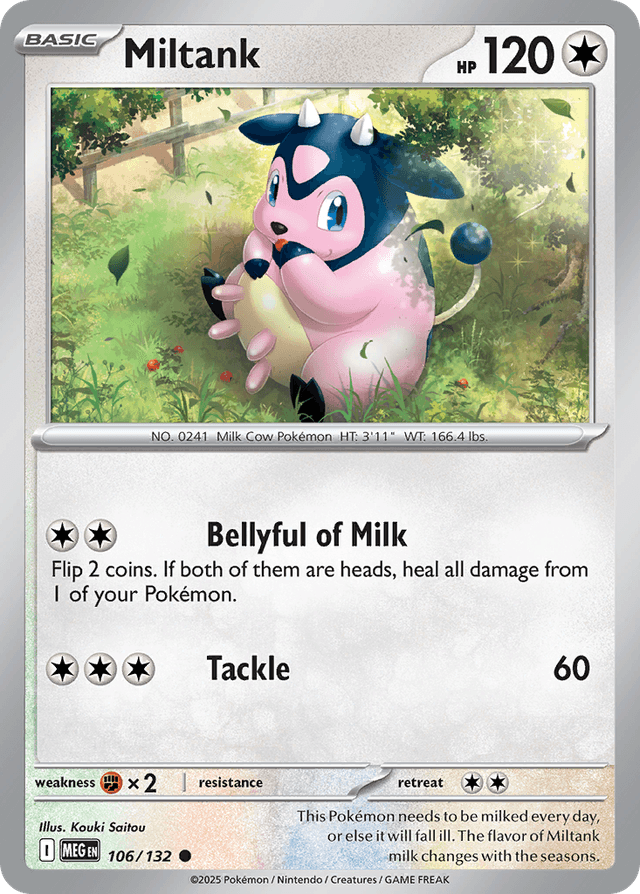 Miltank — Mega Evolution #106
