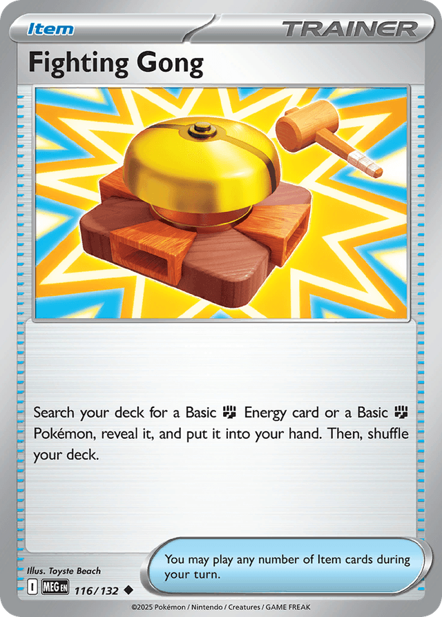 Fighting Gong — Mega Evolution #116