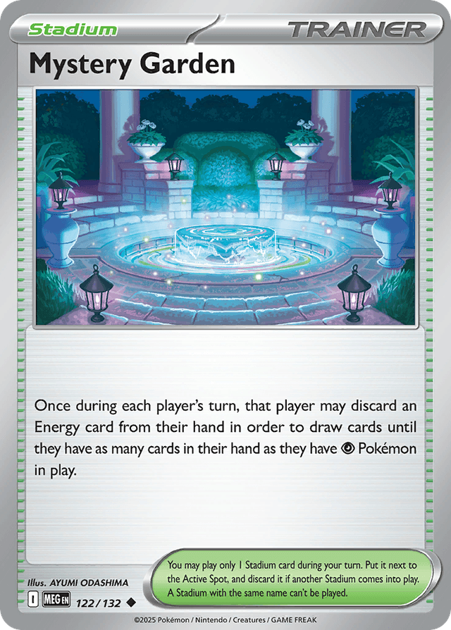 Mystery Garden — Mega Evolution #122