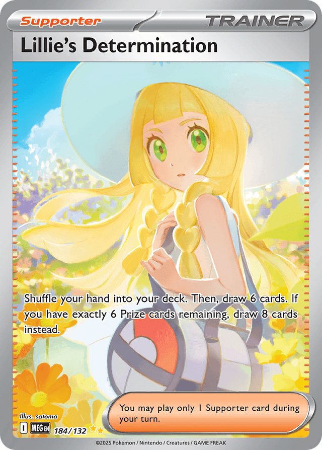 Lillie's Determination — Mega Evolution #184