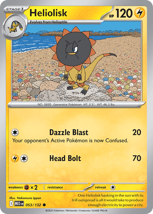 Heliolisk — Mega Evolution #53