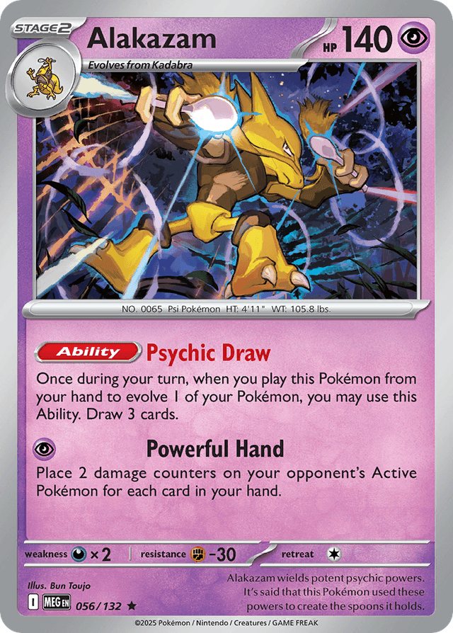 Alakazam — Mega Evolution #56