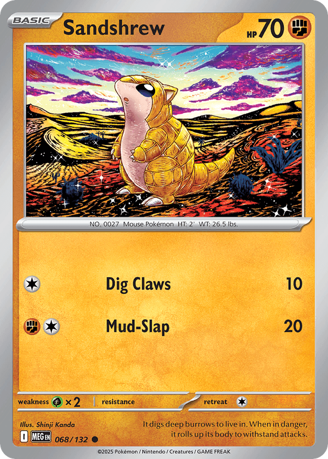 Sandshrew — Mega Evolution #68