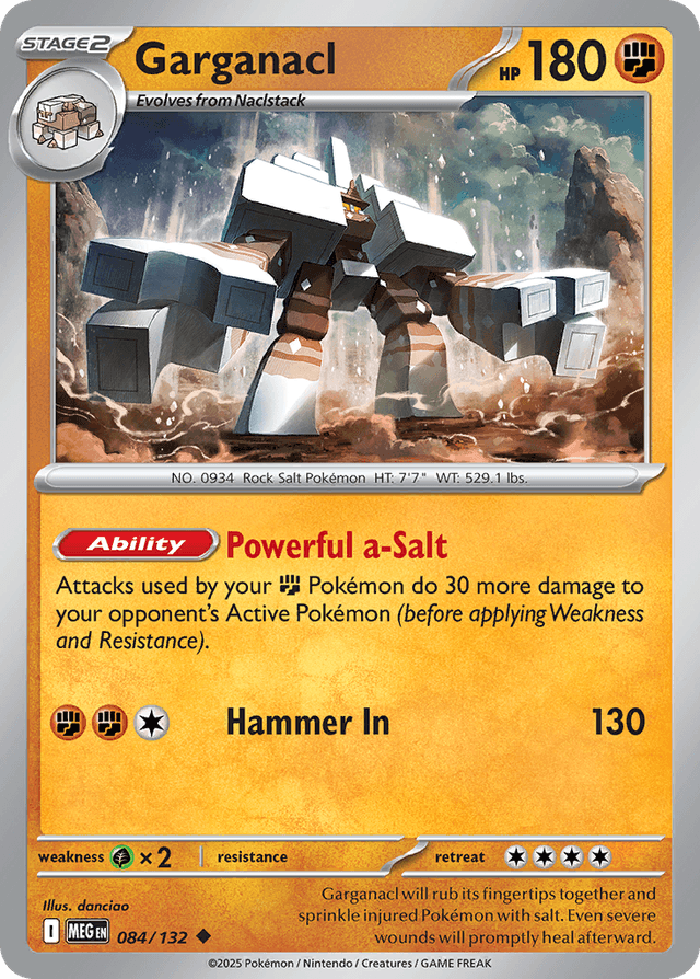 Garganacl — Mega Evolution #84