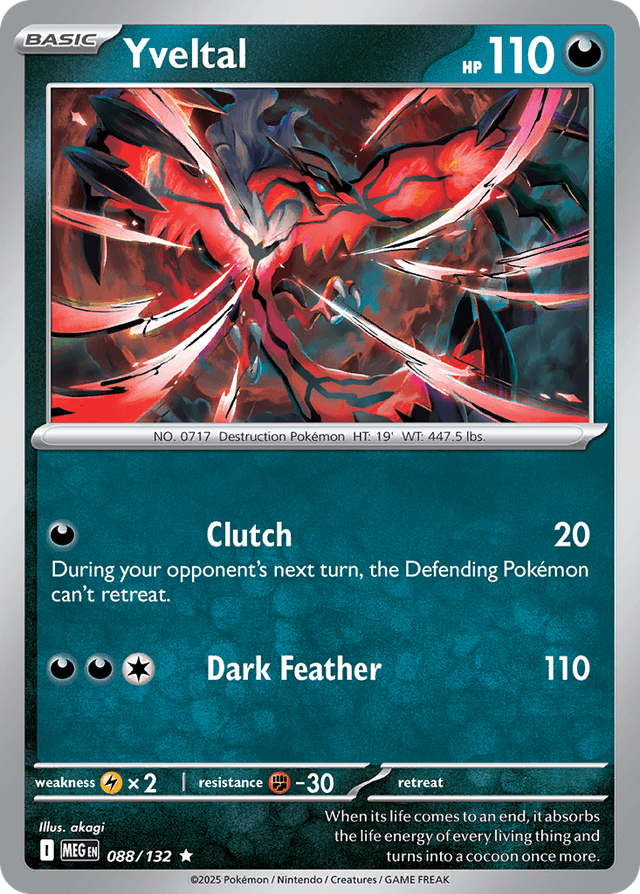 Yveltal — Mega Evolution #88