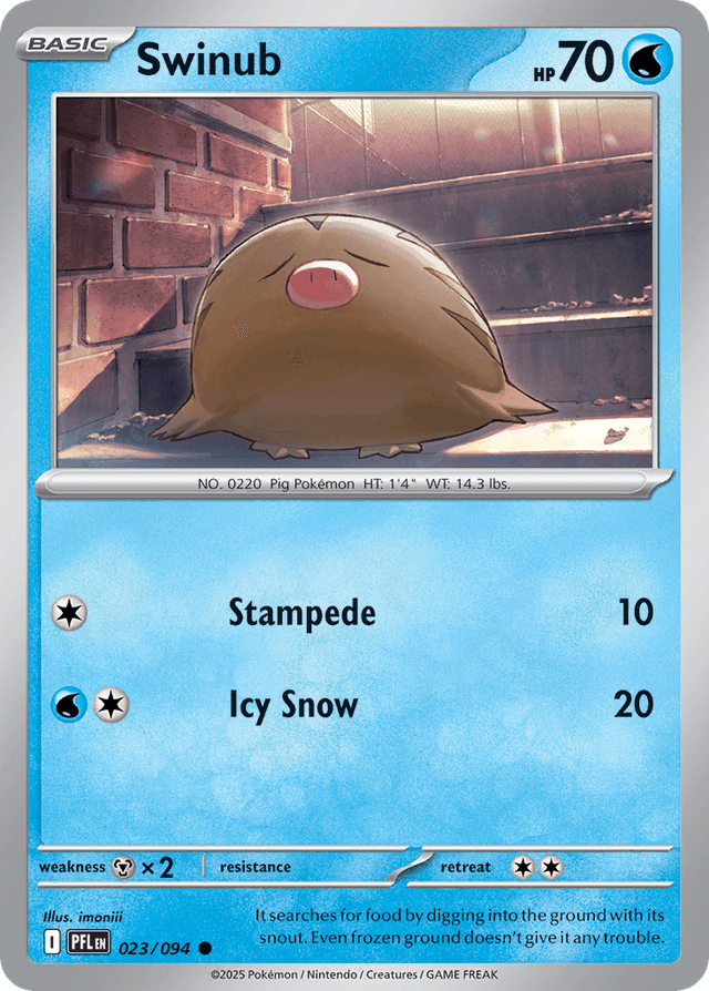 Swinub — Phantasmal Flames #23