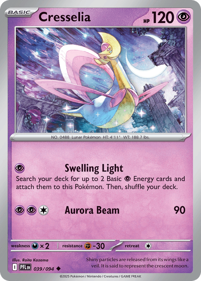 Cresselia — Phantasmal Flames #39