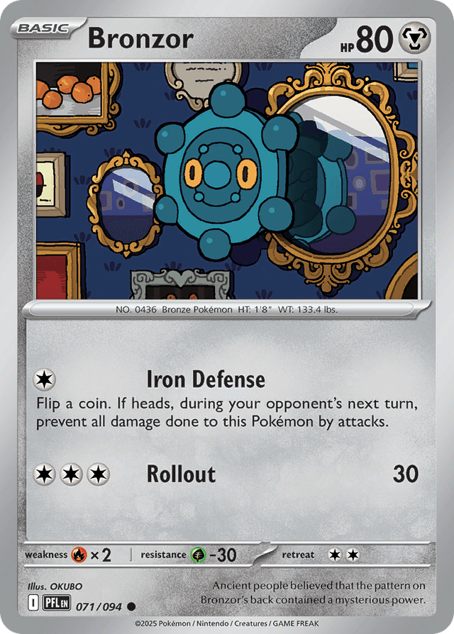 Bronzor — Phantasmal Flames #71