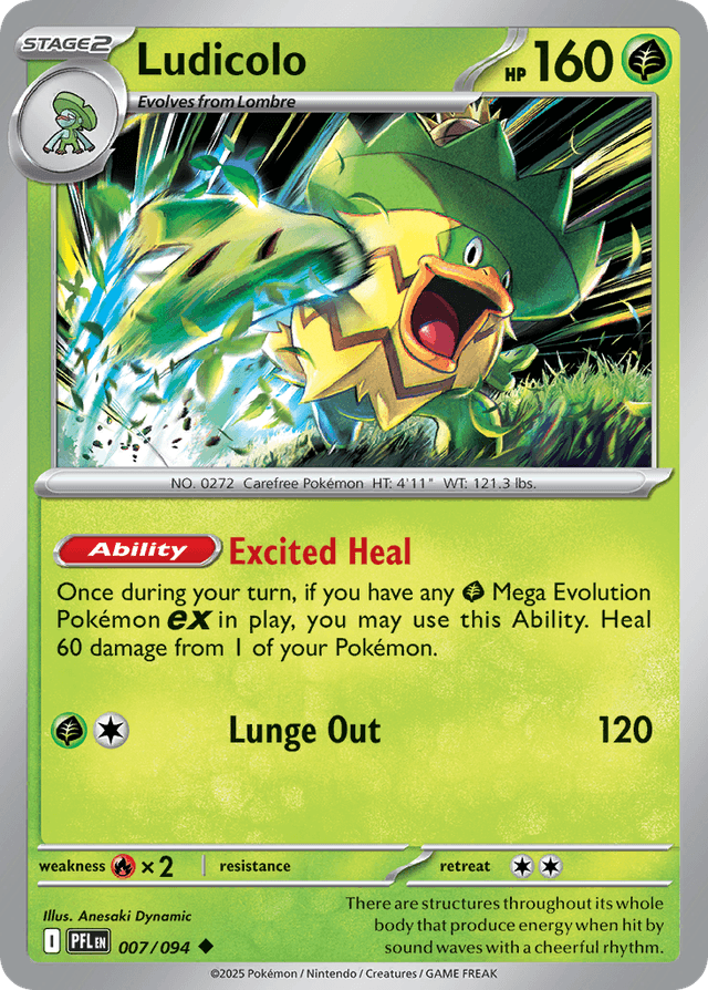 Ludicolo — Phantasmal Flames #7