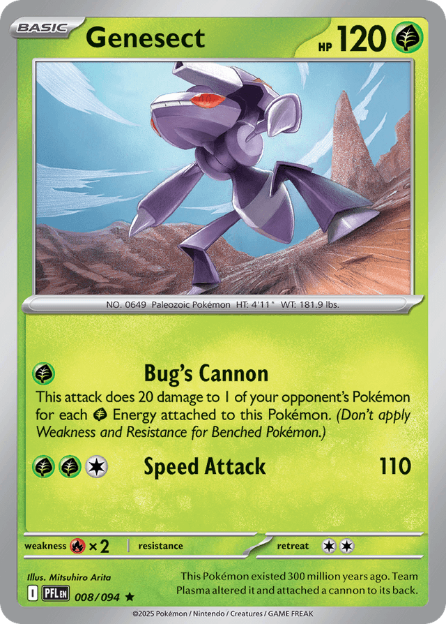 Genesect — Phantasmal Flames #8