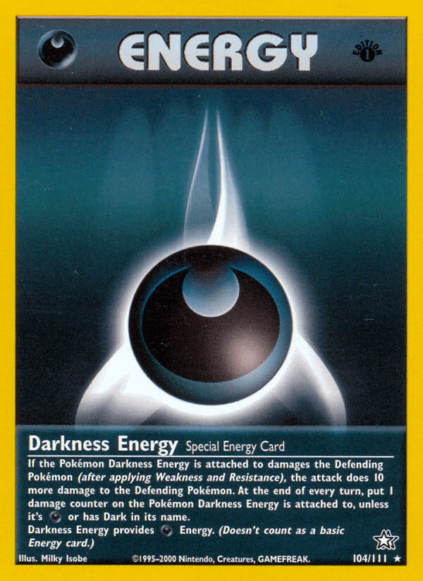 Darkness Energy — Neo Genesis #104