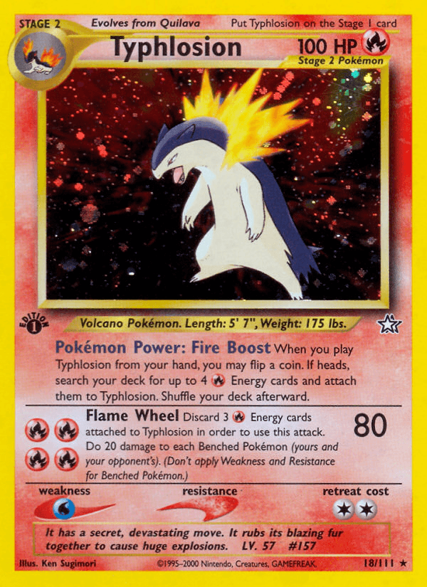Typhlosion — Neo Genesis #18