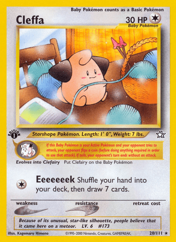 Cleffa — Neo Genesis #20