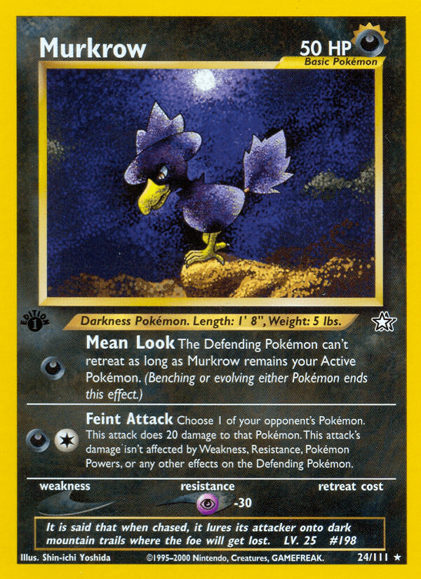 Murkrow — Neo Genesis #24
