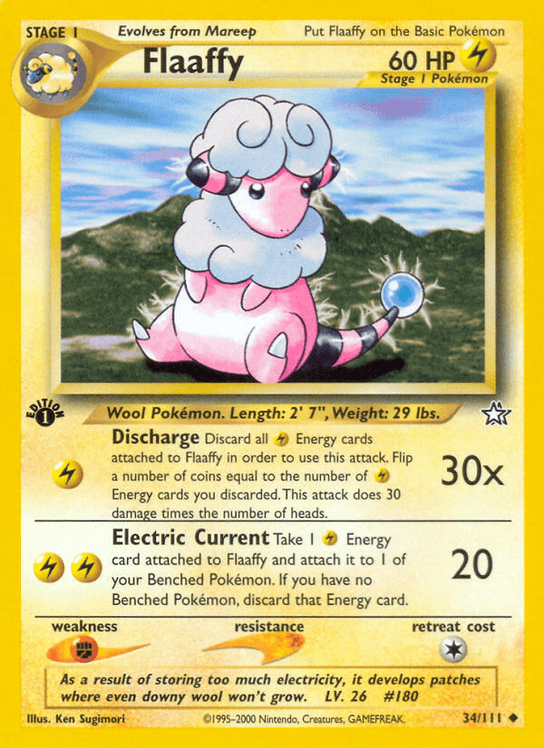 Flaaffy — Neo Genesis #34