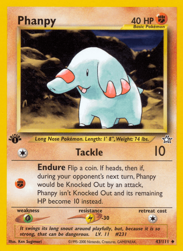 Phanpy — Neo Genesis #43