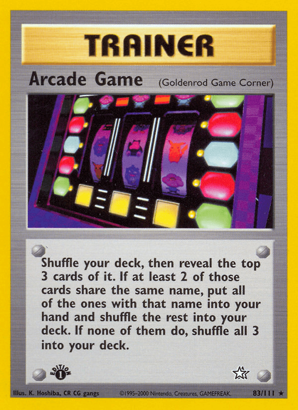 Arcade Game — Neo Genesis #83