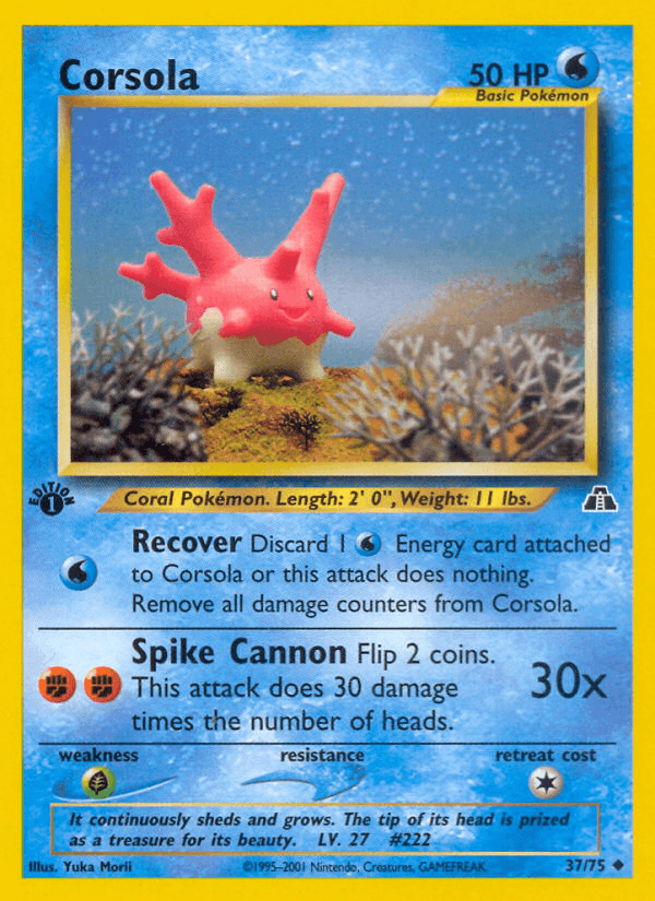 Corsola — Neo Discovery #37