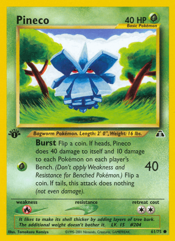 Pineco — Neo Discovery #61