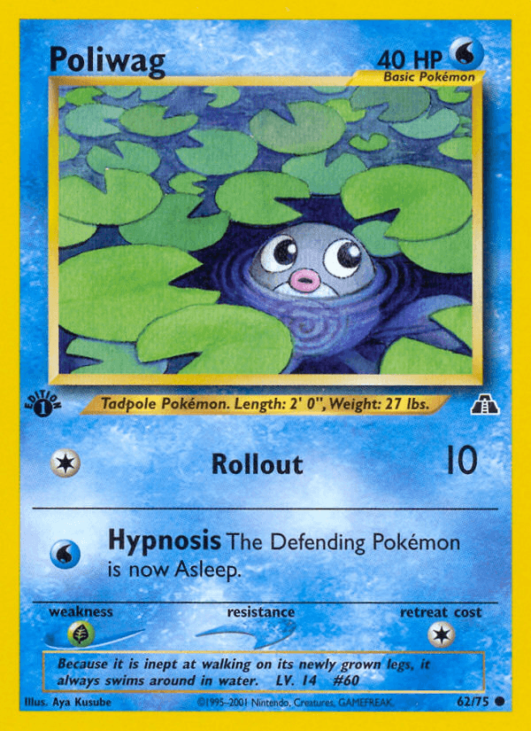 Poliwag — Neo Discovery #62