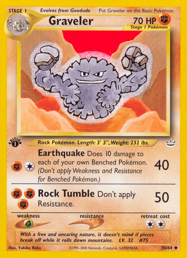 Graveler — Neo Revelation #30
