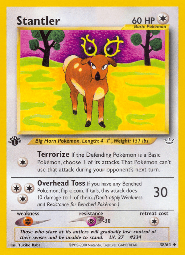Stantler — Neo Revelation #38