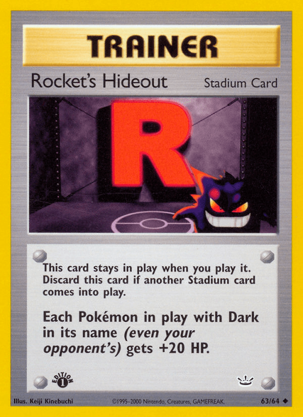 Rocket's Hideout — Neo Revelation #63