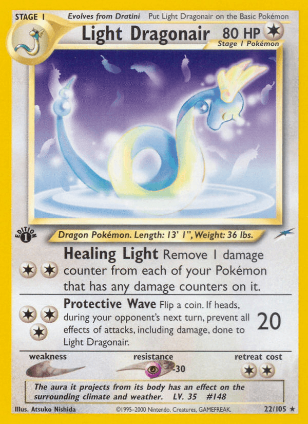 Light Dragonair — Neo Destiny #22