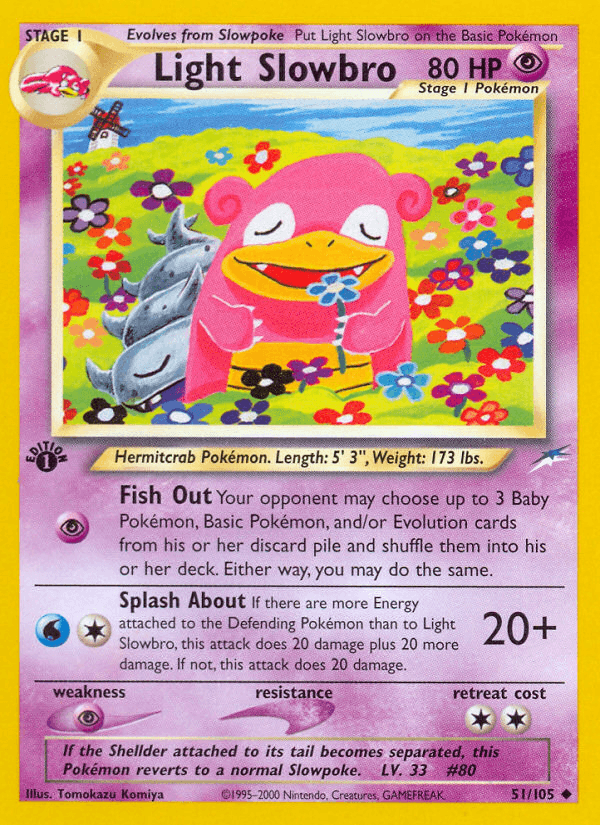 Light Slowbro — Neo Destiny #51