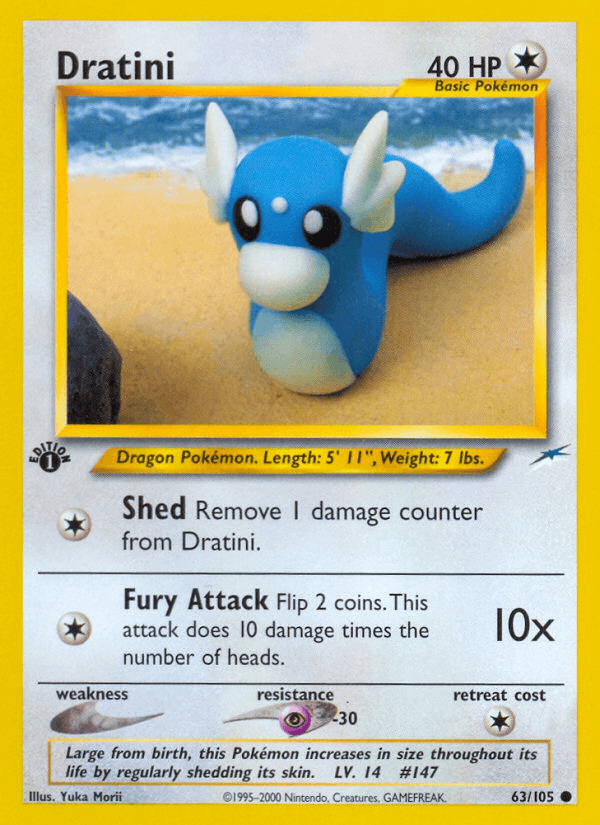 Dratini — Neo Destiny #63