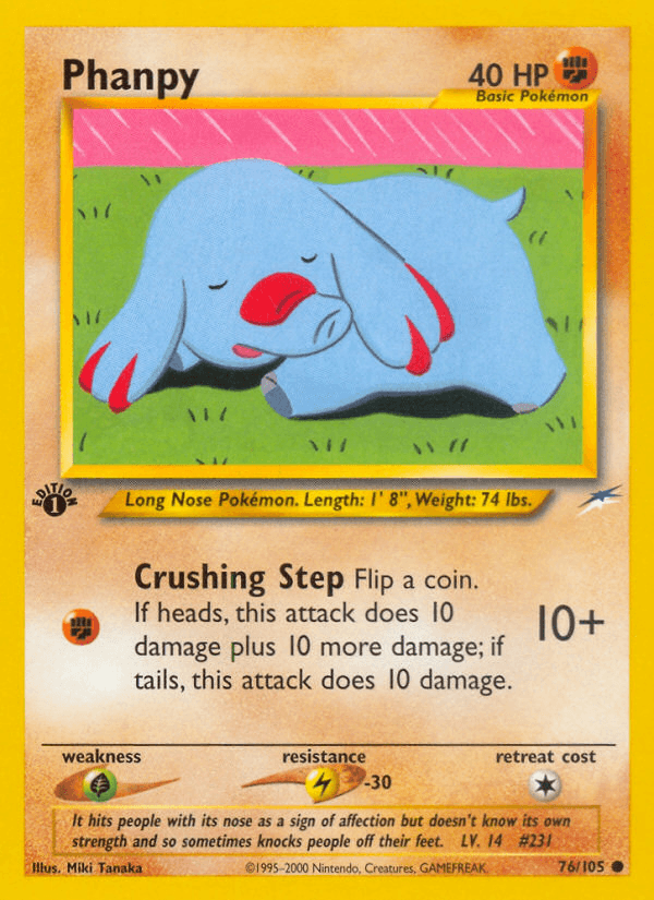Phanpy — Neo Destiny #76