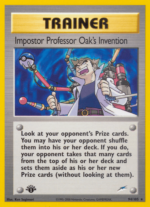Impostor Professor Oak's Invention — Neo Destiny #94