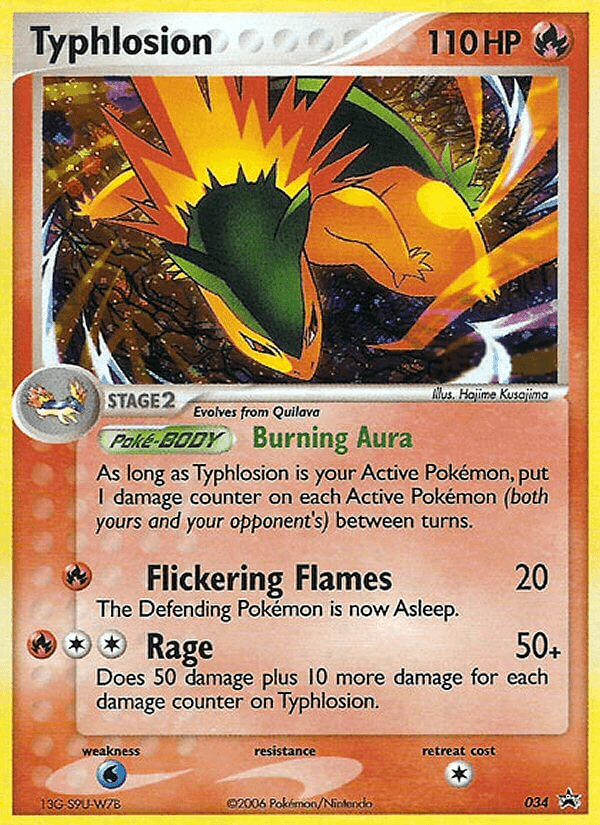 Typhlosion — Nintendo Black Star Promos #34
