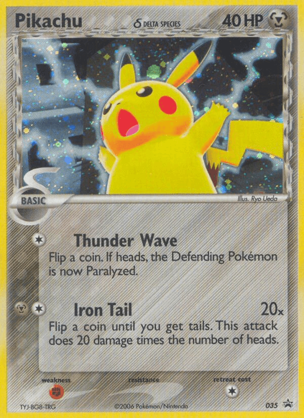Pikachu δ — Nintendo Black Star Promos #35