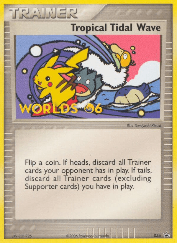 Tropical Tidal Wave — Nintendo Black Star Promos #36
