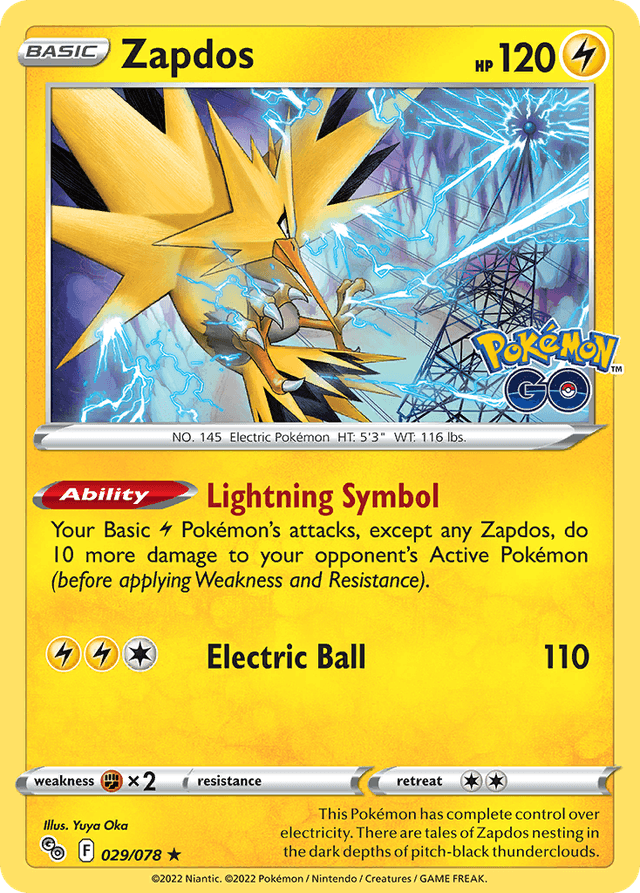 Zapdos — Pokémon GO #29