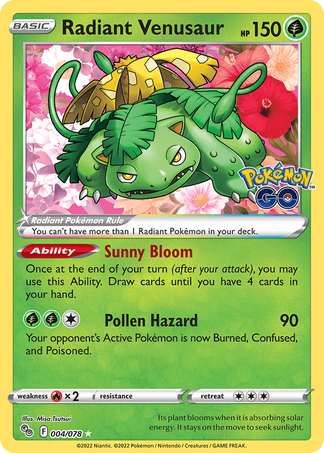 Radiant Venusaur — Pokémon GO #4