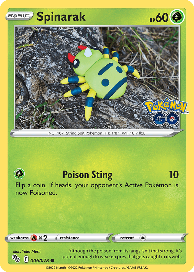 Spinarak — Pokémon GO #6