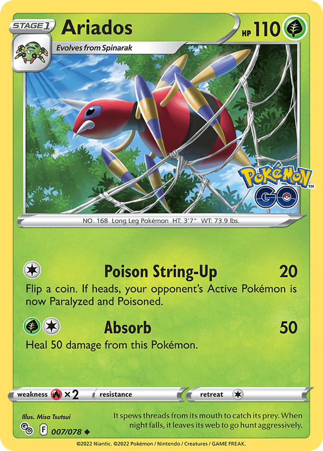 Ariados — Pokémon GO #7