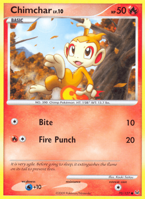 Chimchar — Platinum #70