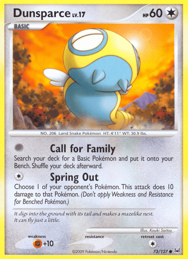 Dunsparce — Platinum #73