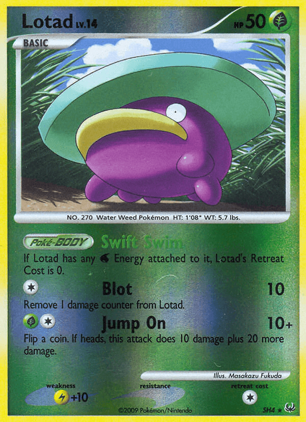 Lotad — Platinum #SH4