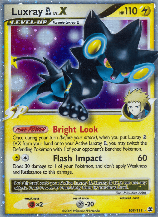 Luxray GL LV.X — Rising Rivals #109